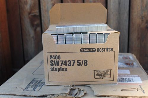 FREE S/H Bostitch SW7437 5/8&#034; Carton Closing Staples Box Sealing New Old Stock