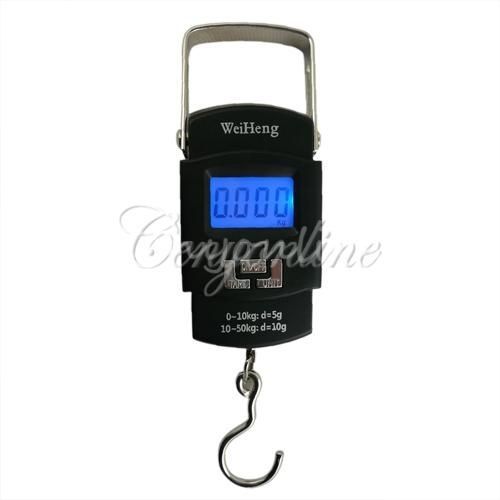 Portable electronic hanging fishing digital pocket weight hook scale 40kg/10g for sale