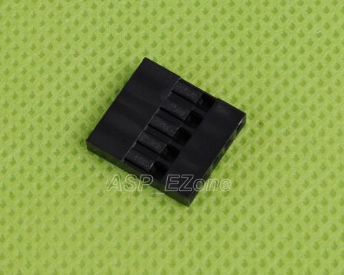 100pcs brand new dupont connector housing female 2.54mm 5p 1x5p pin head for sale