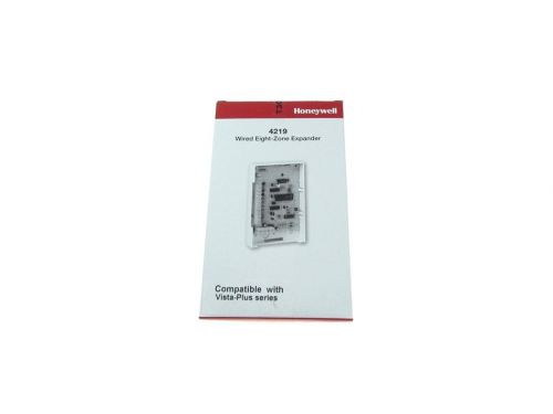 NIB HONEYWELL 4219 Control Panel Wire 8 Zone Expander for Alarm Units