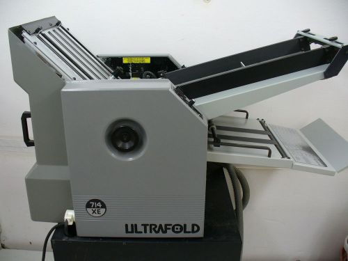 Baum 714XE Ultrafold air feed paper folder with stand and sound dampening kit