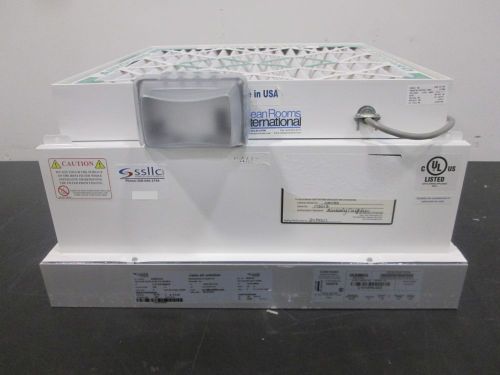 Clean rooms international sam 22 ms filter fan ceiling module, new in box for sale