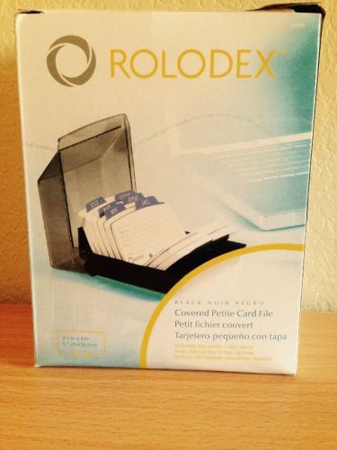 Rolodex Covered Card File. New!