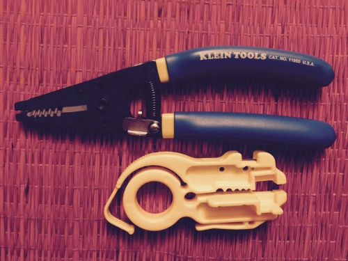 Klein tools klein kurve stranded wire stripper/cutter &amp; radial stripper for sale
