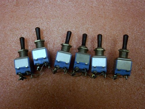 Toggle Switch P2T-1 On-On 3 Position 6 Pin LOT 6 pcs Russian Soviet USSR s-8