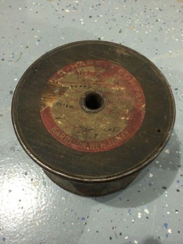 Antique Roll Of Nichrome Flat Ribbon Wire From 1945