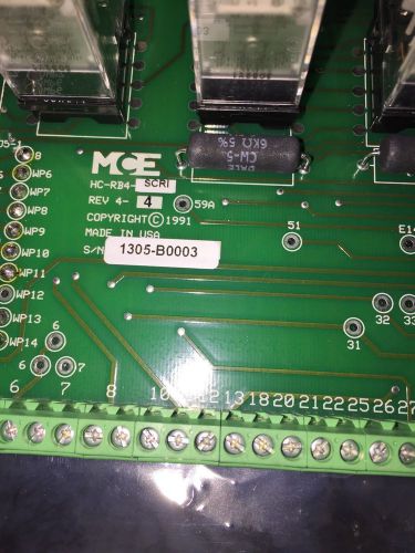 Mce elevator  mce hc-rb4-scr1  pc board for sale