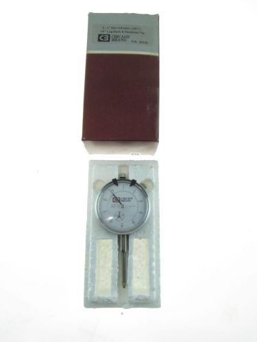 NIB CHICAGO BRAND 0-1&#034;Industrial Dial Indicator CB 024648 Part Number 50150