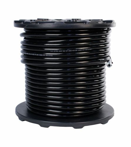 Sewer jetter hose 4000 psi 3/8&#034; npt x 300&#039; black thermoplastic weather resistant for sale