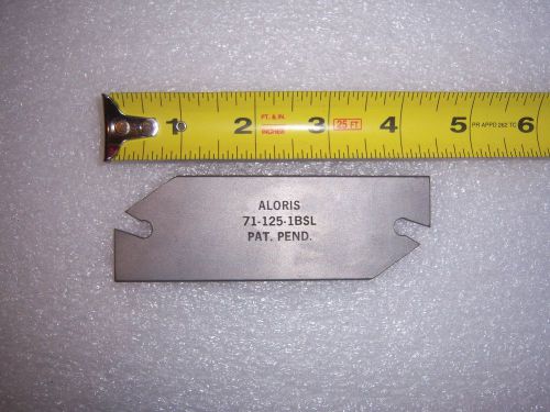Aloris - 71-125-1BSL - Indexable Cut-Off Blades Blade Style: GTN-3 Type: GTN-3
