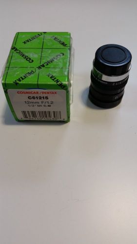 COSMICAR/PENTAX C61215 lens for i-cut vision registration camera