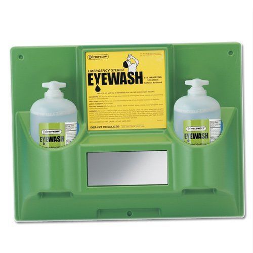 Bel-Art  Scienceware  248782032  Station  Eye Wash  Double  With/Two Sterile 32o