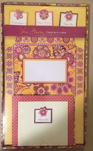 Vera Bradley Create A Card Style Stationary Party Special Occasion Bali Gold