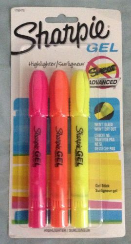 2 Pack Of Sharpie Accent Gel Highlighter - Assorted Ink - 3 / Pack