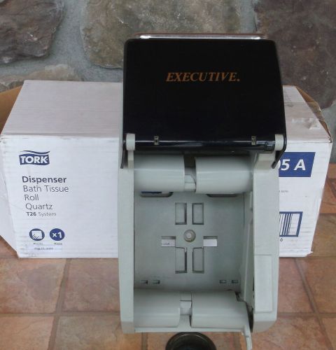 Commercial toilet/bath  paper dispenser double roll tork brand model 209305a for sale
