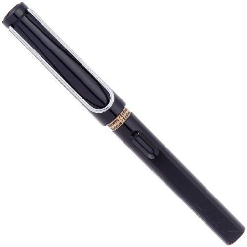 Lamy Safari Shiny Black Fountain Pen (Ef) Steel Nib L19bk-ef