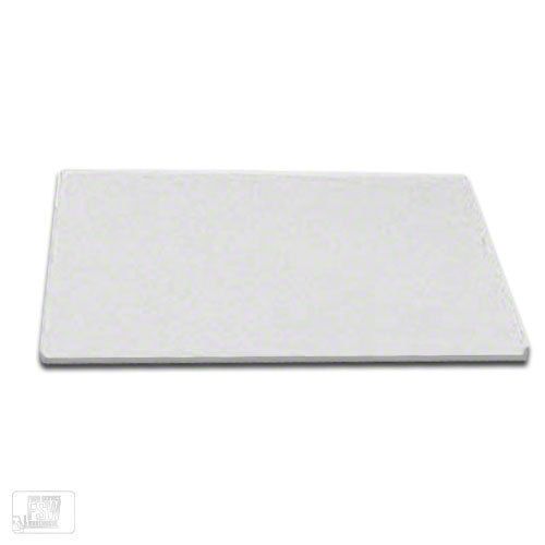 Cutting Board, 12&#034; x 18&#034; x 1/2&#034; White Lot of 2