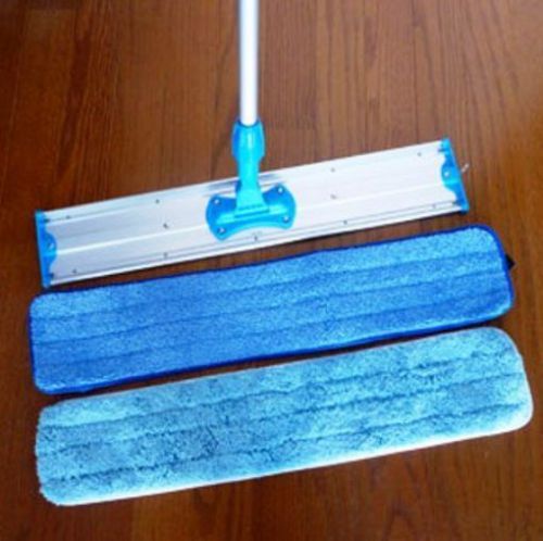 Commercial and janitorial 36&#034; microfiber mop  telescoping aluminum handle and tw for sale