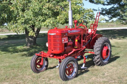 1947 Farmall A with Hand Lift Cultivator