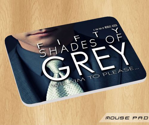 Fifty Shades of Grey Design On Mousepad Gaming Anti Slip For Laser Mouse  New