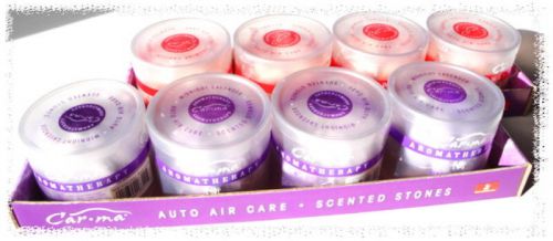 100 case of aromatherapy air freshener orange purple carma lavender and jasmine for sale