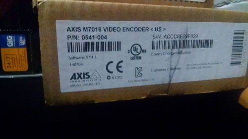 Axis M7016 16 Channel Video Encoder