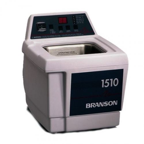 Branson 1510 ultrasonic cleaner bath digital heated dth with mesh basket - new for sale