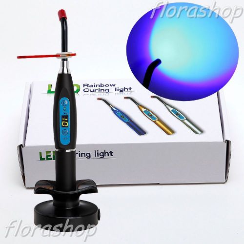 Newest dental led lamp wireless cordless curing light 5w/1500mw 5 colors for sale