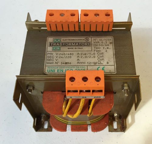 Transformatori Transformer  460/3Ph Input 230/24 Output