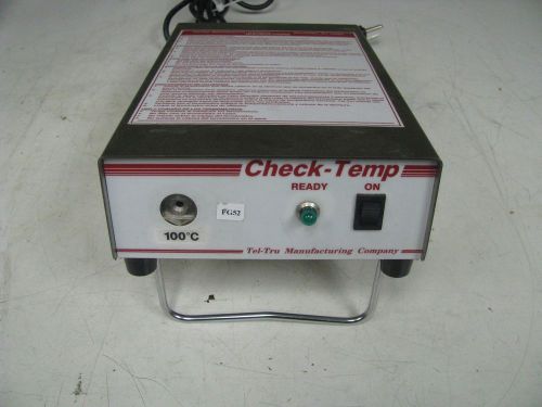 Tel-tru Check-Temp Thermometer Temperature Calibrator Standard FG52