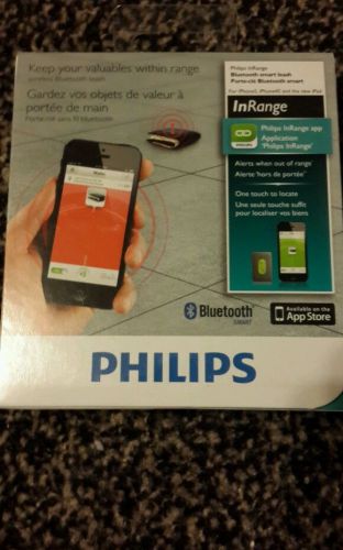 New philips aea1000/37 bluetooth smart leash inrange for ios devices for sale