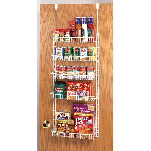 Shelves Door Pantry Organizer Kitchen Room Garage Bedroom Flavoring Spice Cereal