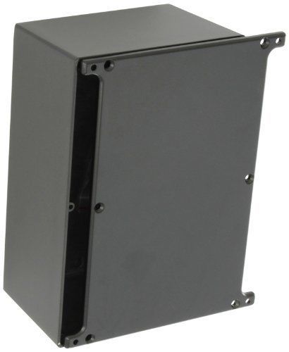 Bud industries cu-5347-b die cast aluminum econobox with mounting bracket cover for sale