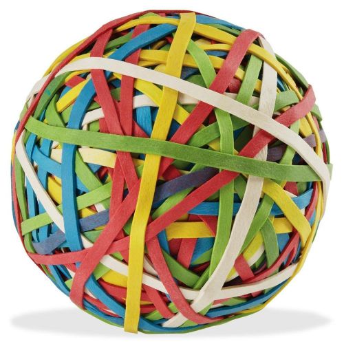 Rubber band ball 275 assorted colors office toys acco for sale