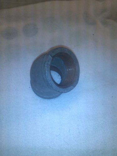 Galvanized Fitting, 45 Degree Elbow, 1 1/4, FPT x FPT, Class 150