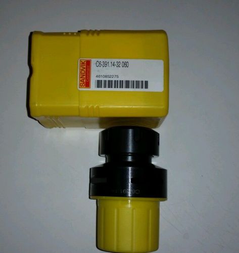 Sandvik coromant c6-391.14-32 060 collet chuck adapter for sale