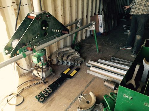 Greenlee 885 series bender with bending table for sale