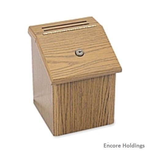 4230MO Safco Locking Suggestion Box - External Dimensions: 7.8&#034; Width x 7.5&#034;