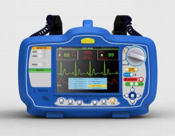 Biphasic-aed-defibrillator with built-in printer defi xpress for sale
