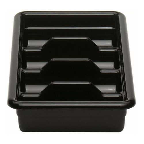 Cambro cambox® 4 compartment cutlery box - black - 1120cbp110 for sale