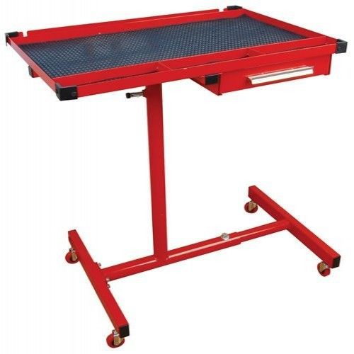 Work Stand Heavy Duty Portable Mobile Table With Drawer 220 Pound Capacity