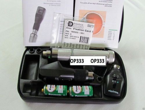 Welch allyn 3.5v streak retinoscope &amp; coaxial ophthalmoscope &amp; handle free ship for sale