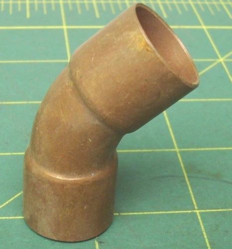5/8 ELBOW 45 DEGREE COPPER FITTING 3/4 ACTUAL TUBE OD FEMALE SOCKET (2) #56612