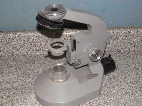 ++ OLYMPUS  MICROSCOPE BODY / BASE with SOME ACCESSORIES &amp; TURRET -ff