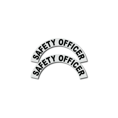 3M Reflective Fire/Rescue/EMS Helmet Crescents Decal set - Saftey Officer