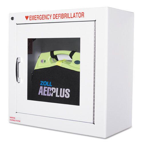 Zoll aed wall cabinet, 17w x 9 1/2d x 17h, white for sale