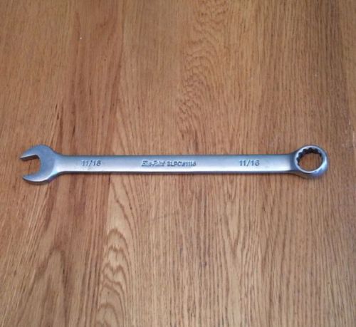 BLUE POINT TOOLS - 11/16&#034; Combination Wrench, 12 Point, Part#  BLPCW1116