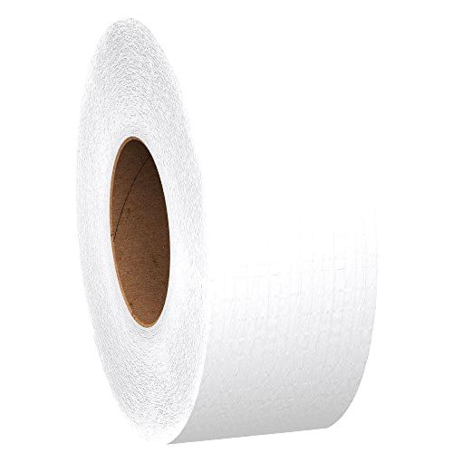 New Scott 1000 Jumbo Roll JR. Commercial Toilet Paper, 2-PLY, White, 12 Roll