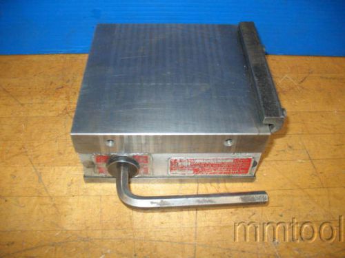 SUBURBAN 6&#034; X 6&#034; MAGNETIC CHUCK SQUARING BLOCK MC-66 E GRINDER