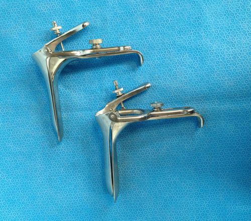 Carstens Stainless USA Vaginal Speculum Lot of 2 Small and Med